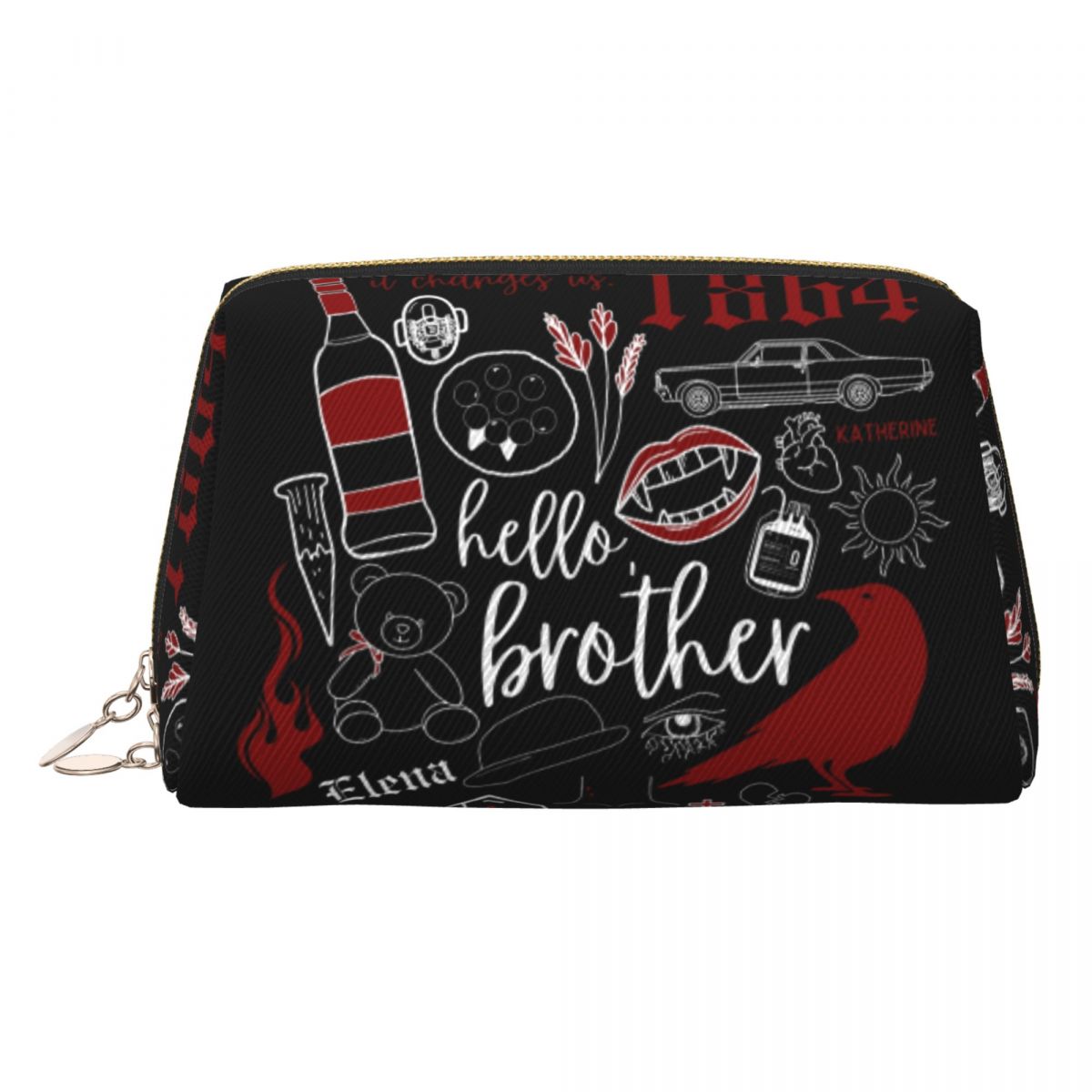 Beauty Makeup Diary - The Vampire Diaries Kosmetiktasche für Damen,