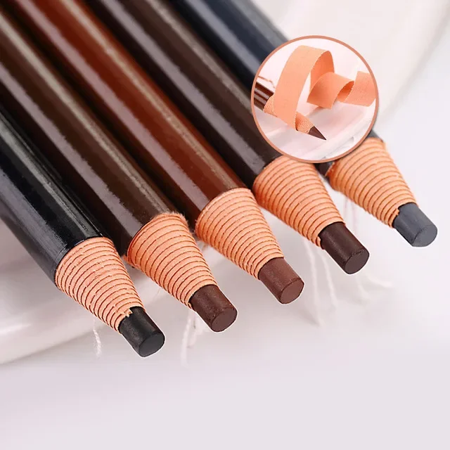 Eyebrow Pomade Pencil - Natürlicher Pull-Augenbrauenstift, wasserdichter Augenbrauen-Enhancer-Stift, langlebige Augen-Make-up-Tools,