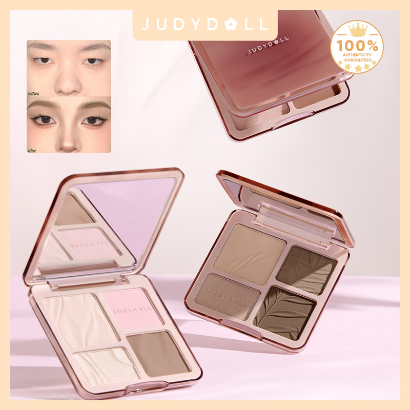 Fenty Beauty Makeup Highlighter - Judydoll Highlighter & Contour Palette, matt