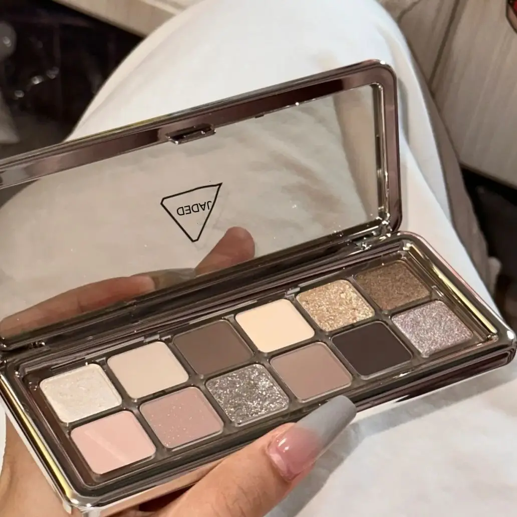Beauty Book Makeup Kit - 12-Farben-Lidschattenplatte Matte Pearl Lidschatten Mädchen Anfänger