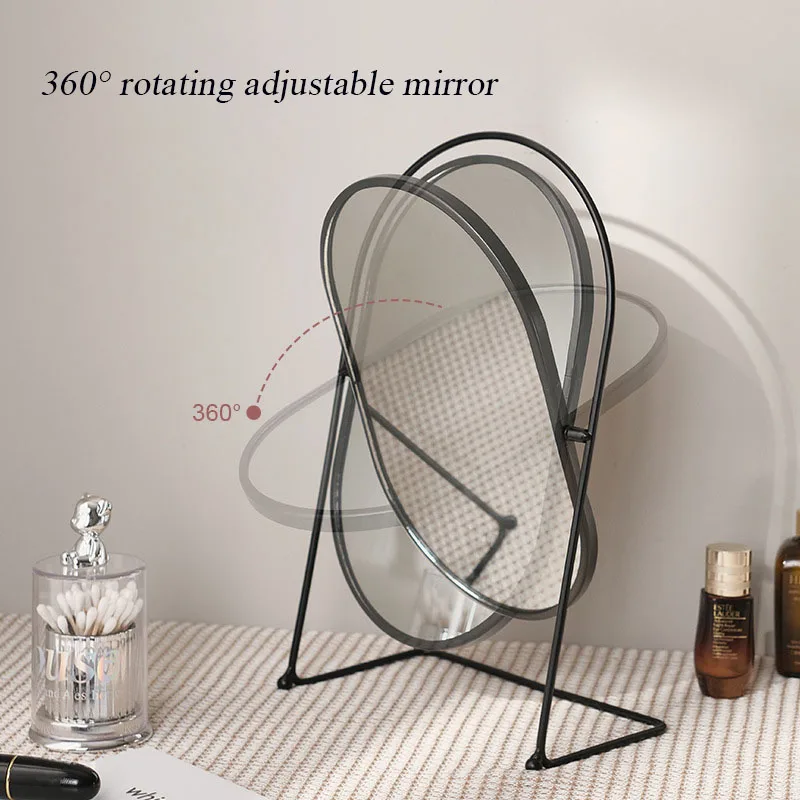 Beauty Makeup Definition - 360 ° Rotation Make-Up Spiegel Metall