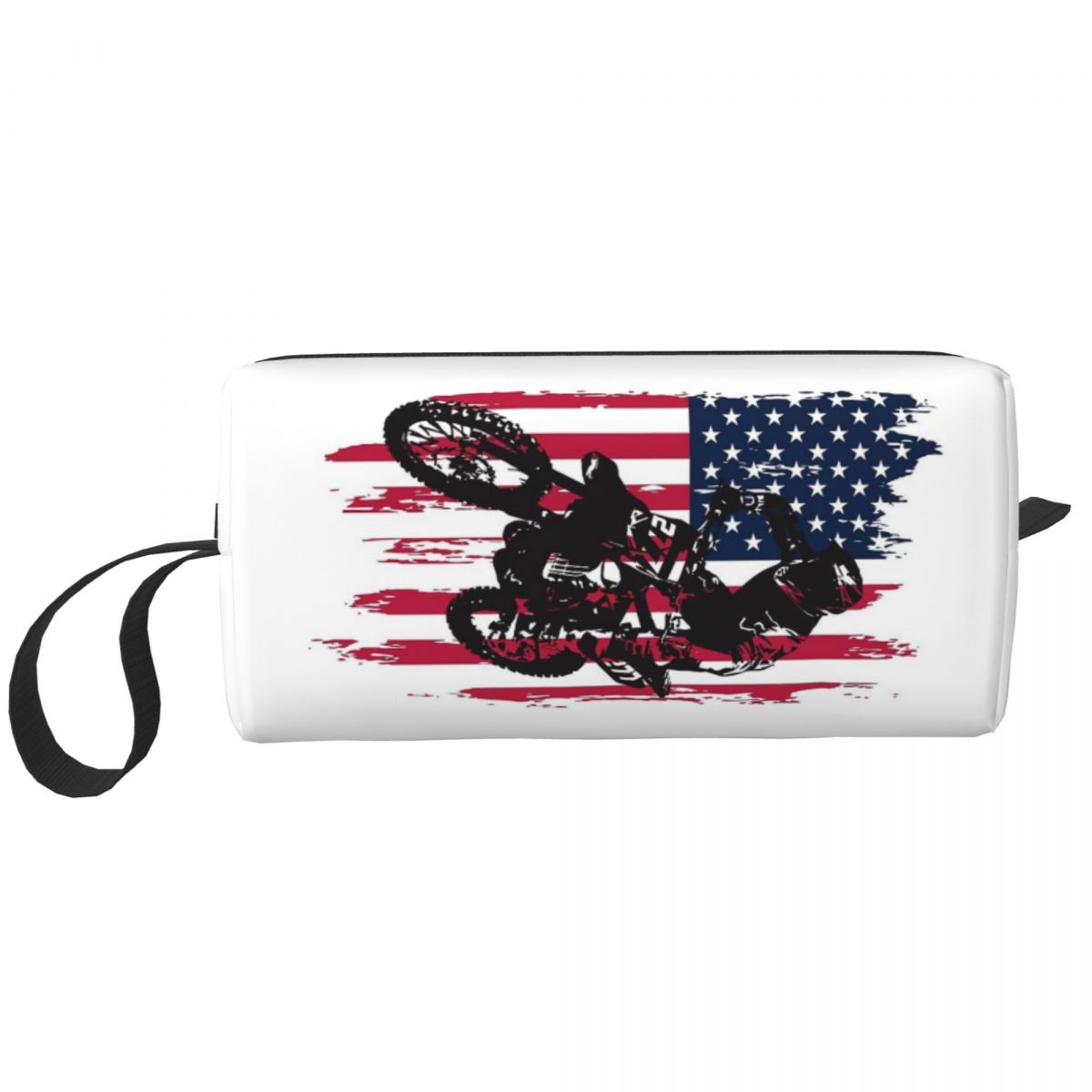 Beauty Makeup Usa - Dirt Bike Motocross USA Make-up-Tasche mit