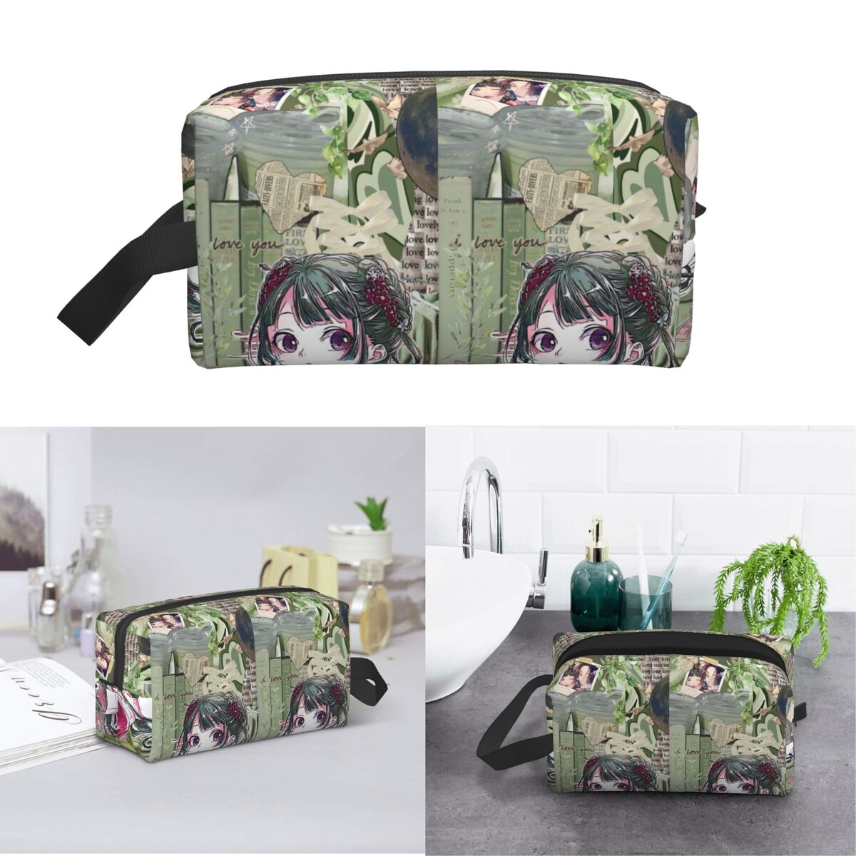 Beauty Makeup Diary - The Apothecary Diaries Maomao Make-up-Tasche, Kosmetik-Organizer,
