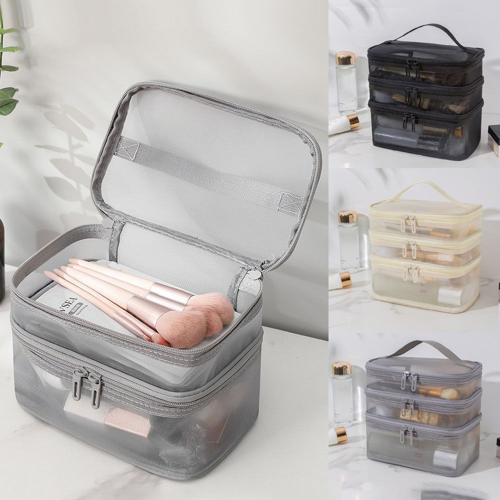 Modische transparente Netz-Rei – Beauty Preservation Makeup Bag Bewertung und Preis