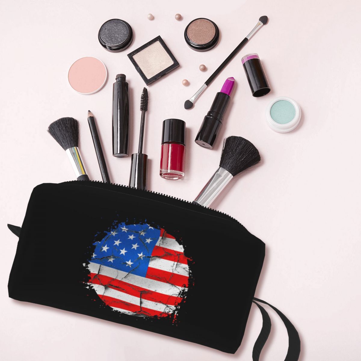 Make-up-Tasche mit amerikanisc – Beauty Makeup Usa Bewertung und Preis