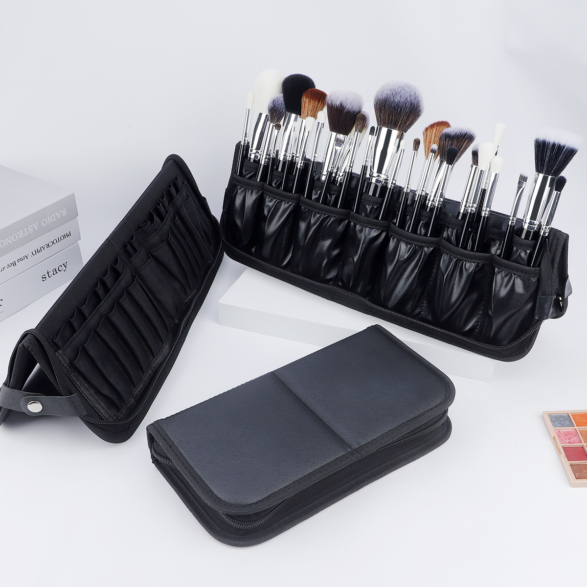 Große schwarze faltbare Make-u – Beauty Preservation Makeup Bag Bewertung und Preis