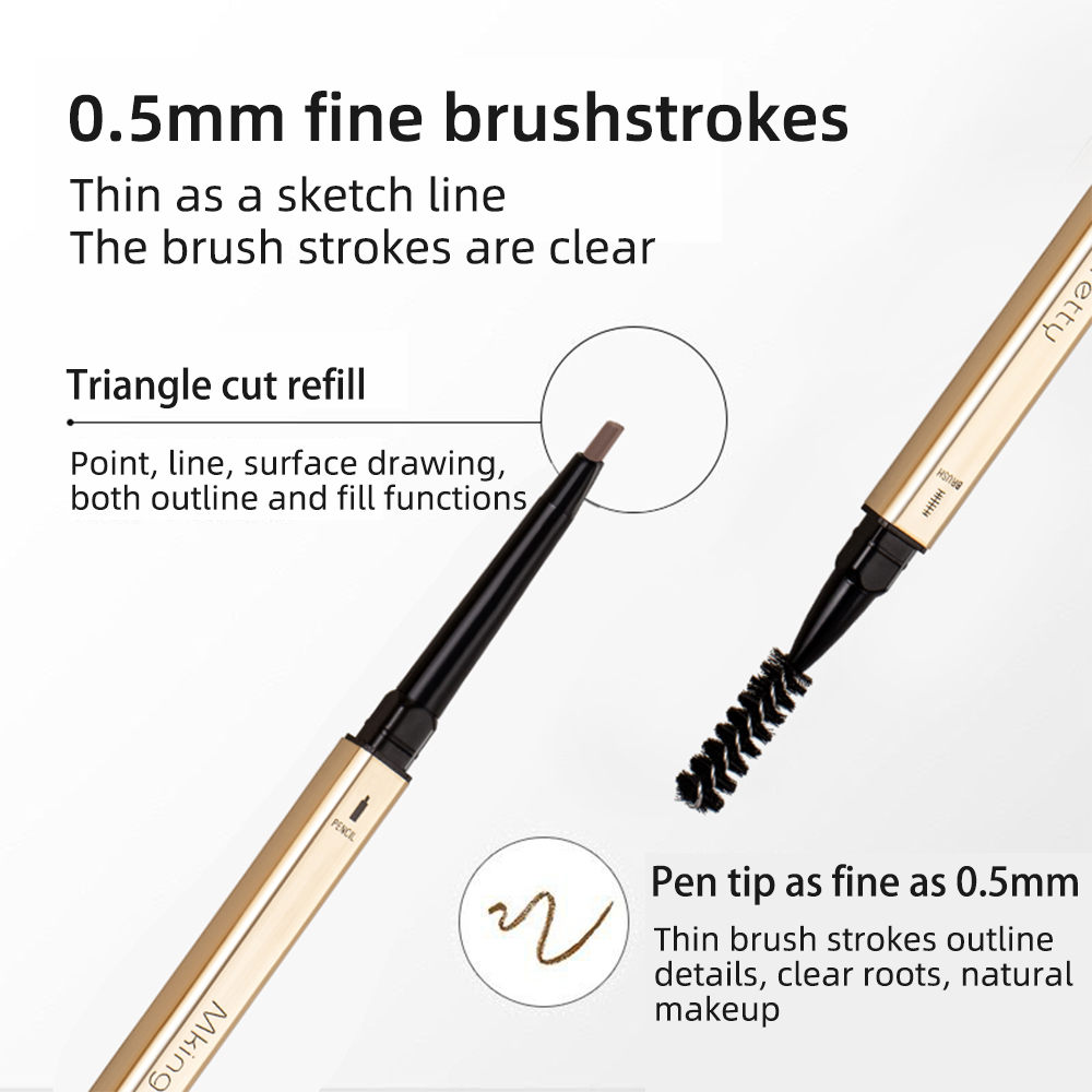 5-Farben-Augenbrauenstift, Mak – Eyebrow Pomade Pencil Bewertung und Preis