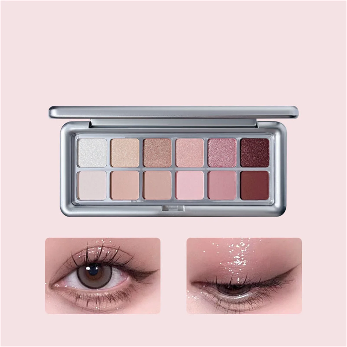 12-Farben-Lidschattenplatte Ma – Beauty Book Makeup Kit Bewertung und Preis