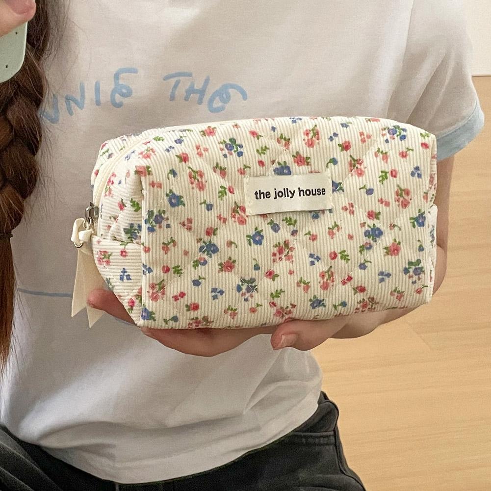 Vintage Blumenmuster Gesteppte – Beauty Preservation Makeup Bag Bewertung und Preis