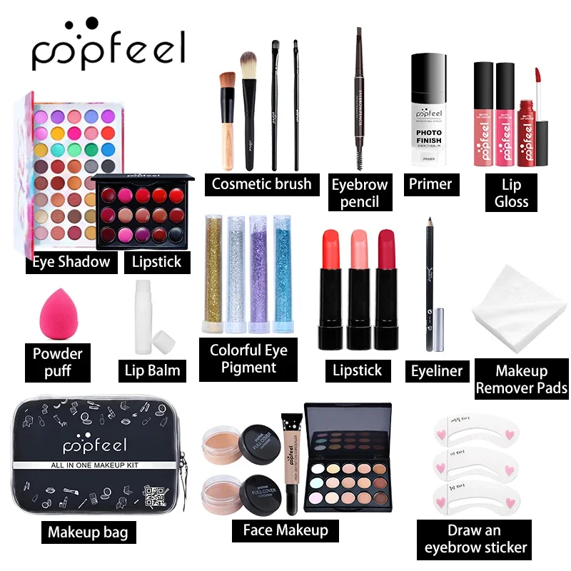 Make-up-Sets, Lidschatten, Lip – Beauty Book Makeup Kit Bewertung und Preis