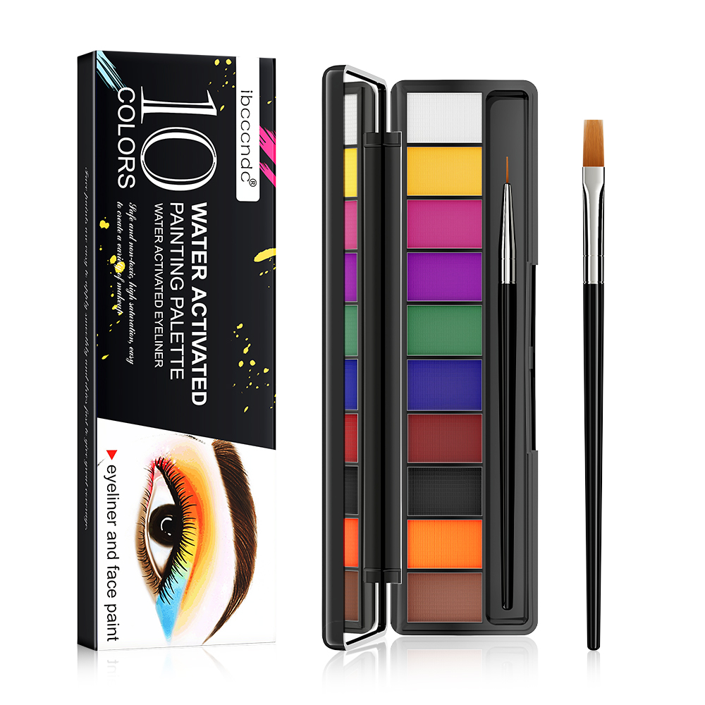10 Farben Glow Fluoreszierende – Beauty Halloween Makeup Bewertung und Preis