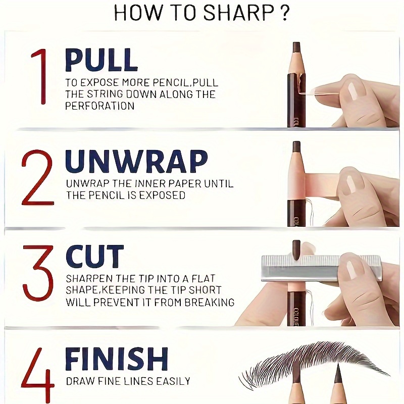 Abreißbarer Pull-Line-Augenbra – Eyebrow Pomade Pencil Bewertung und Preis