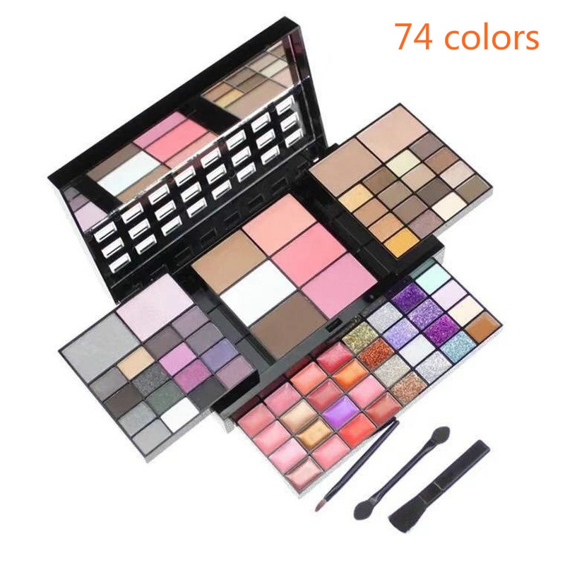 40/74/78 Farben Glitzer Lidsch – Beauty Book Makeup Kit Bewertung und Preis