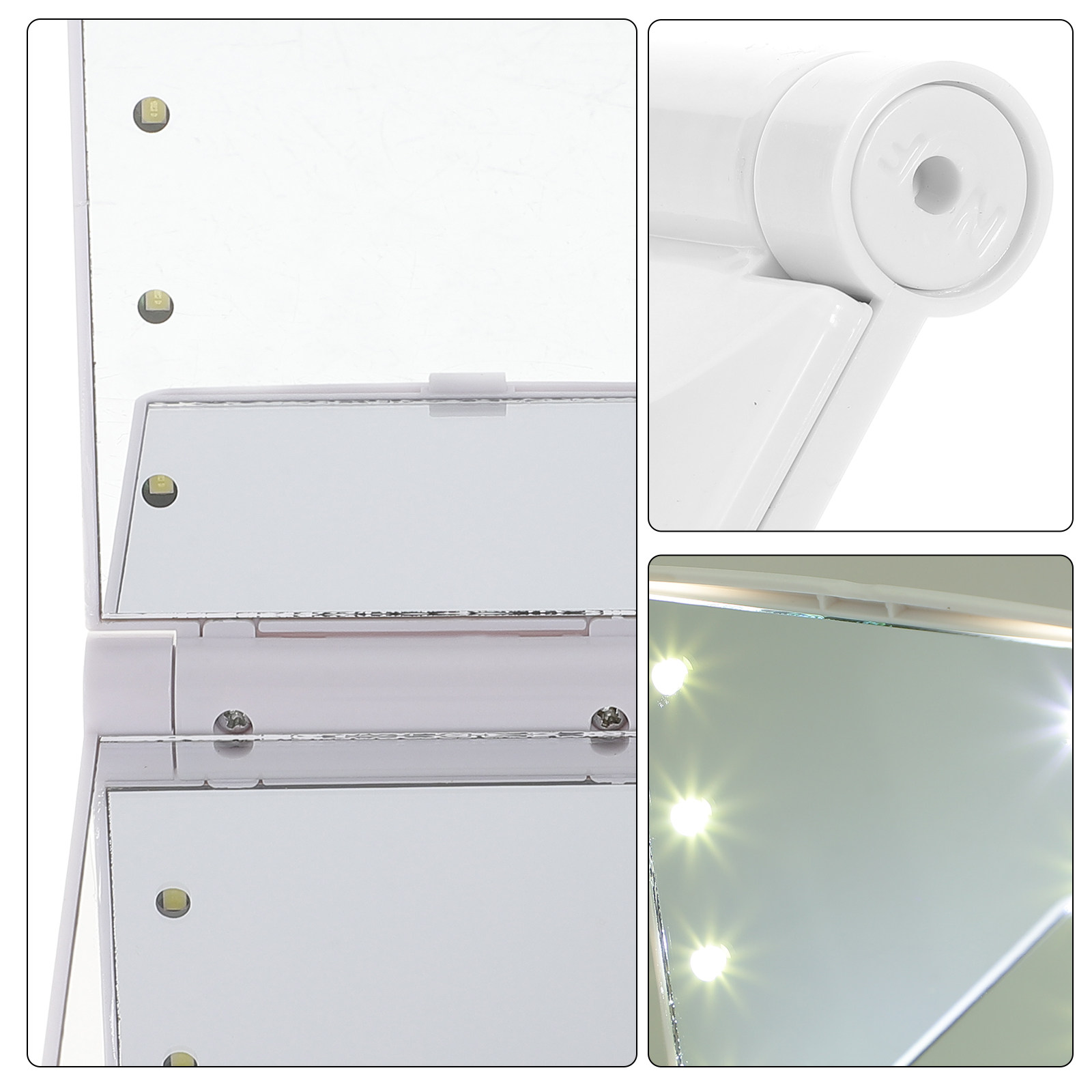 Faltbarer LED-Schminkspiegel W – Beauty Makeup Definition Bewertung und Preis