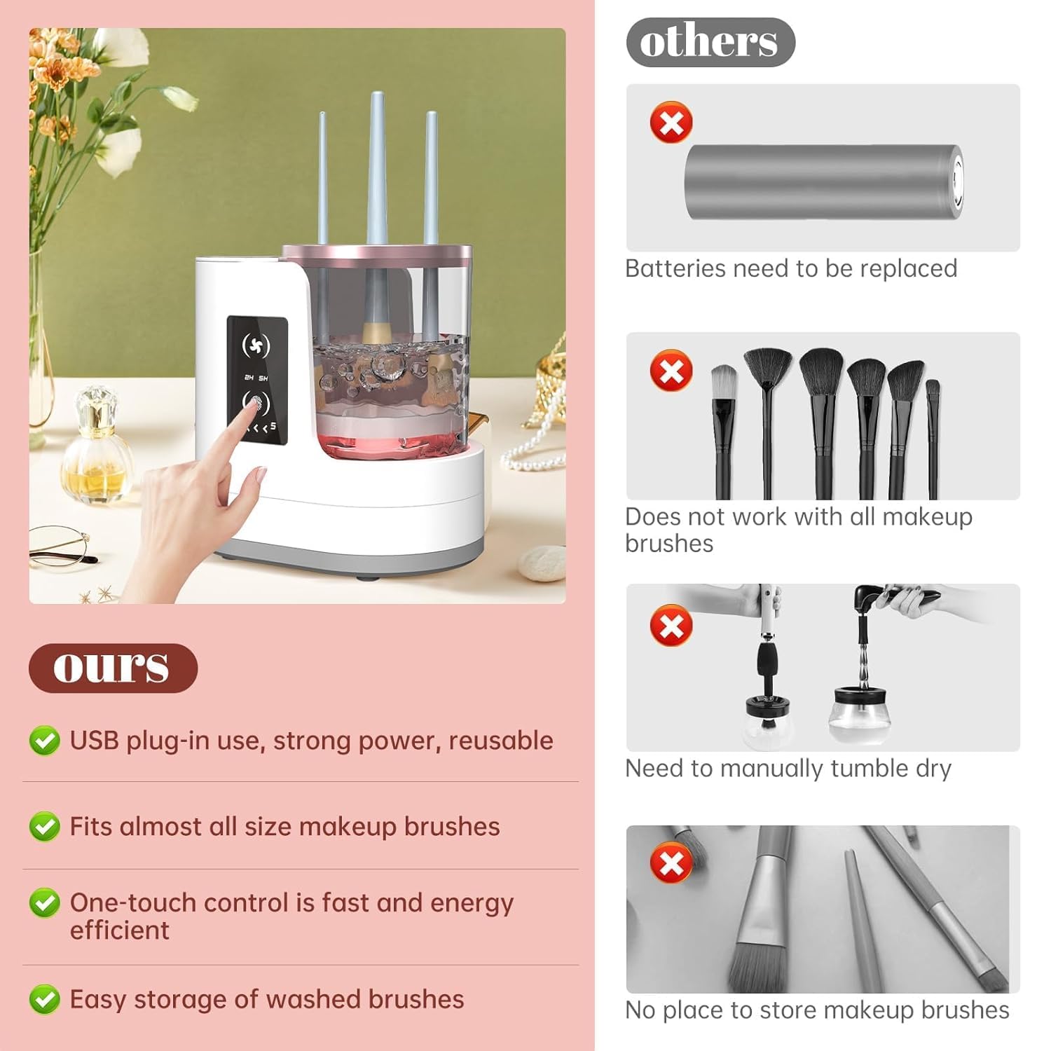 Automatische Rotierende Make-u – Beauty Makeup Brands Bewertung und Preis