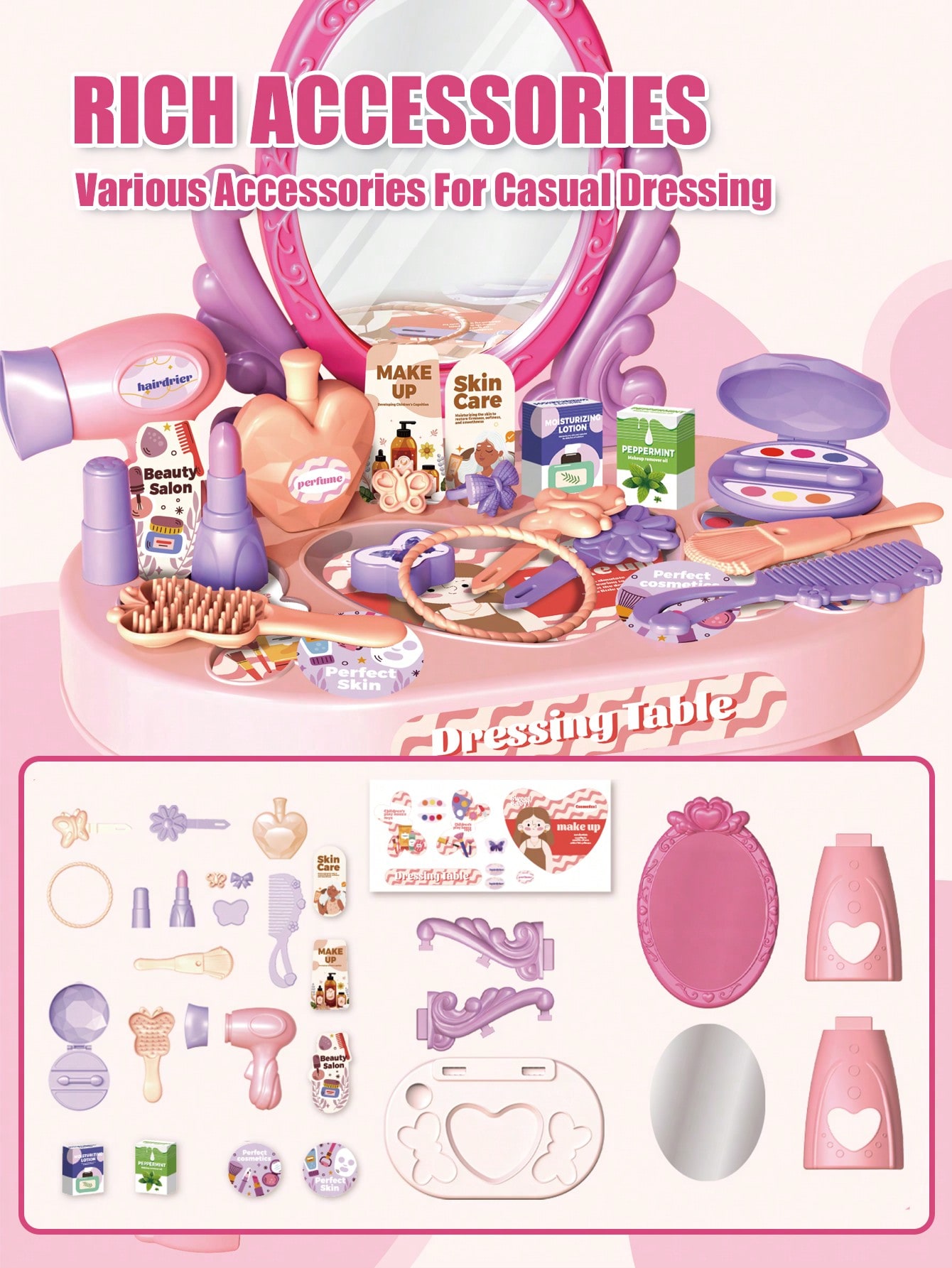 Kinder Prinzessinnen Schminkti – Beauty Makeup Kit For Kids Bewertung und Preis