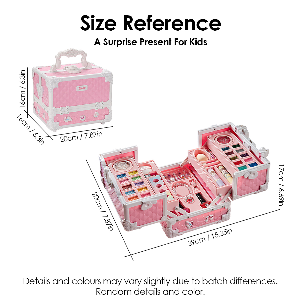 Kinder-Make-up-Set für Mädchen – Beauty Makeup Kit For Kids Bewertung und Preis