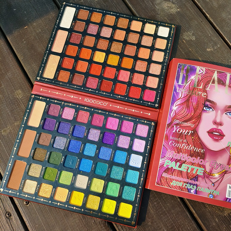 90 matte Lidschatten-Palette S – Beauty Book Makeup Kit Bewertung und Preis