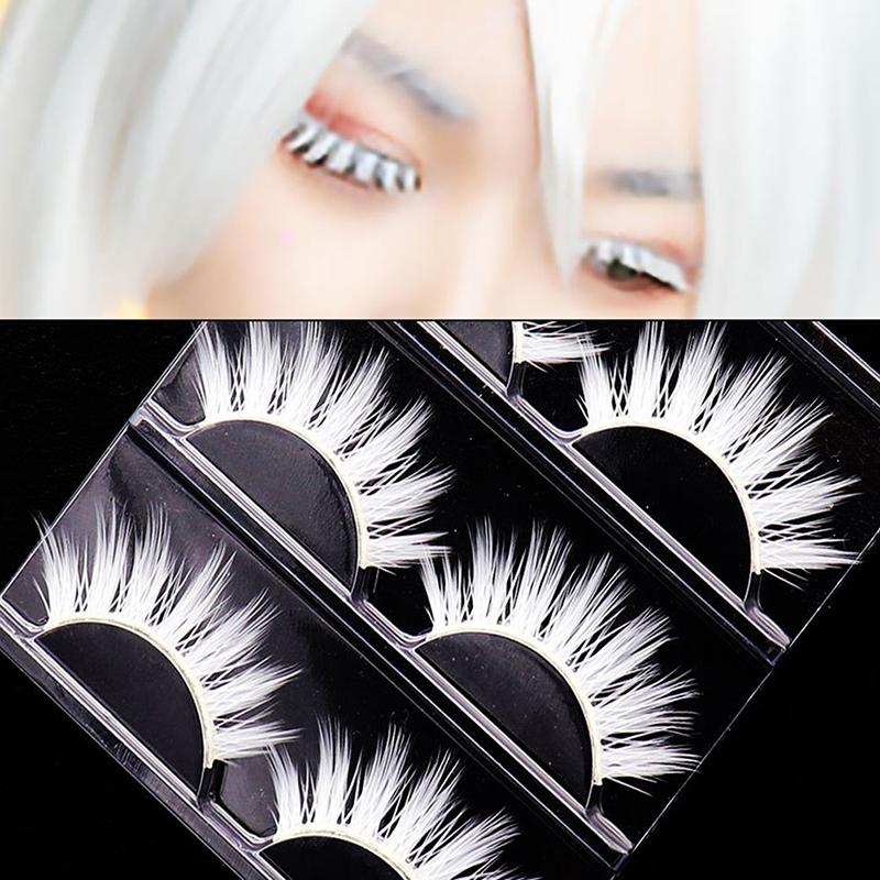 Cosplay 3 Paar 3D-Nerz-weiße W – Beauty Halloween Makeup Bewertung und Preis