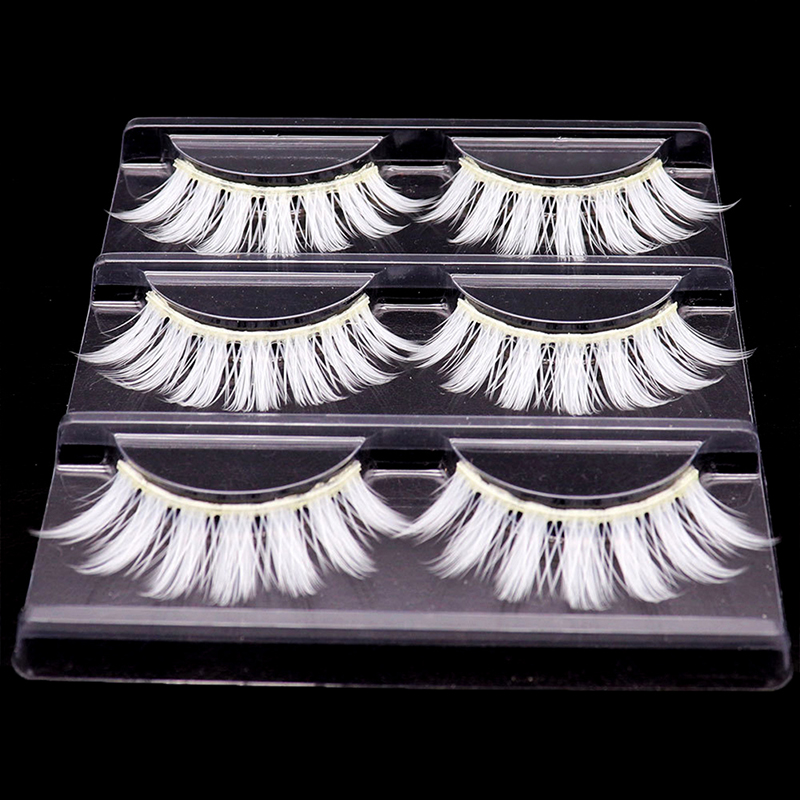 Cosplay 3 Paar 3D-Nerz-weiße W – Beauty Halloween Makeup Bewertung und Preis