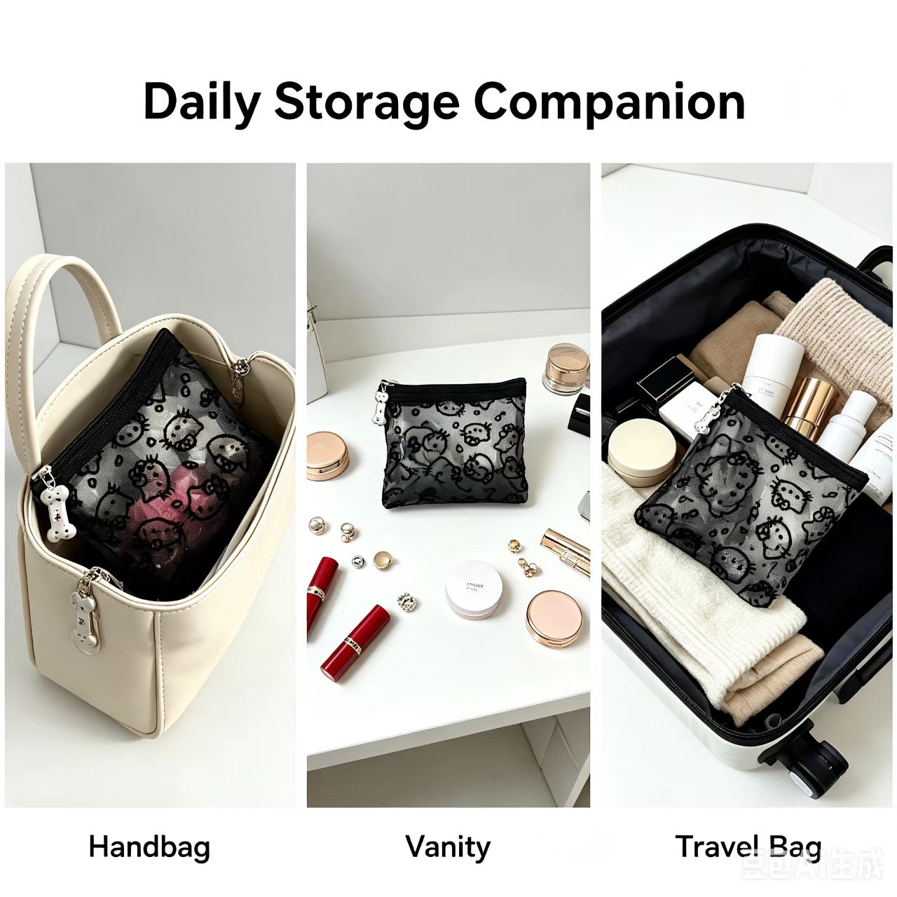 Kosmetiktasche aus Netzstoff,  – Beauty Preservation Makeup Bag Bewertung und Preis