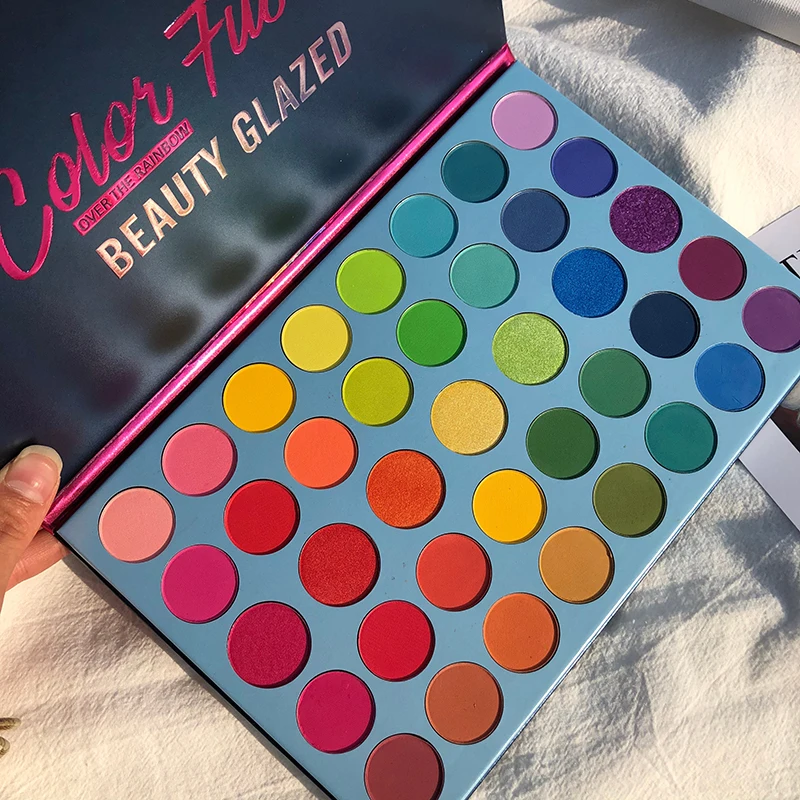 BEAUTY GLAZED 39-Farben-Regenb – Beauty Book Makeup Kit Bewertung und Preis