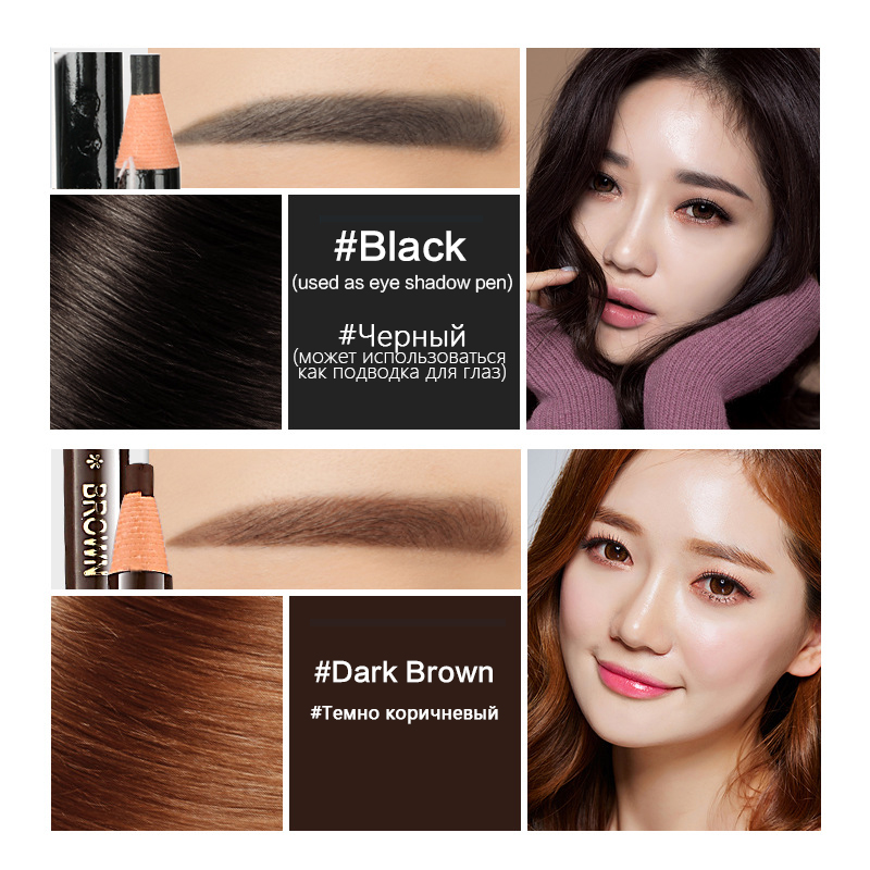 10 stücke Augenbraue Bleistift – Eyebrow Pomade Pencil Bewertung und Preis